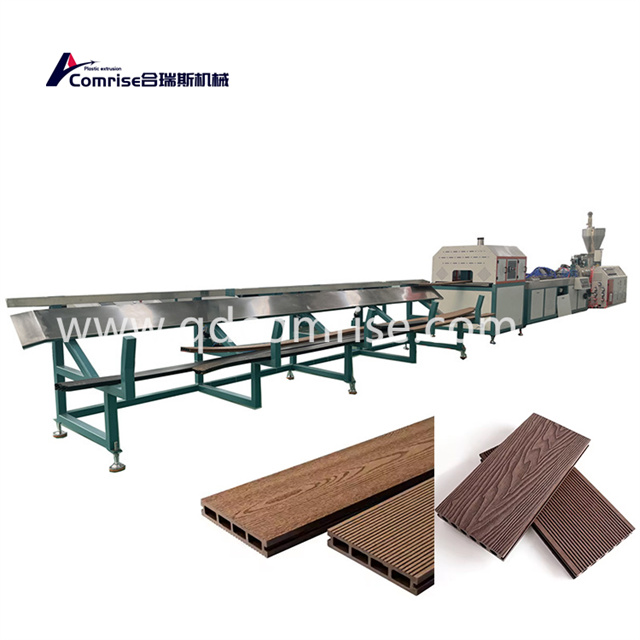 Co Ekstrudering Wpc Decking Machine