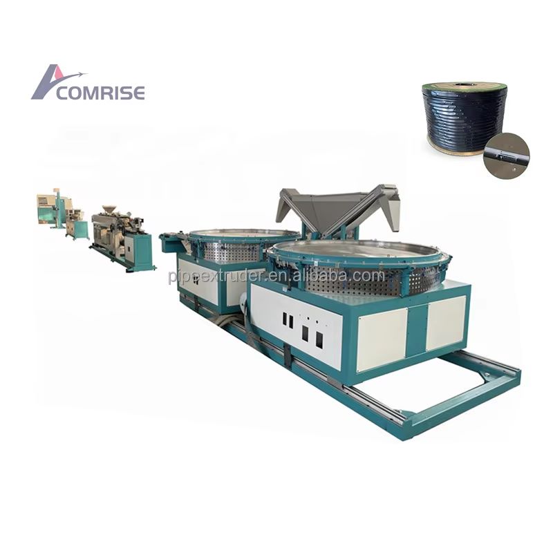 Indre flad Emitter Type Dryp -irration tape Making Machine